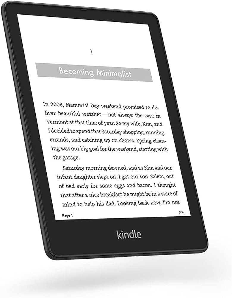 Kindle Paperwhite Signature Edition