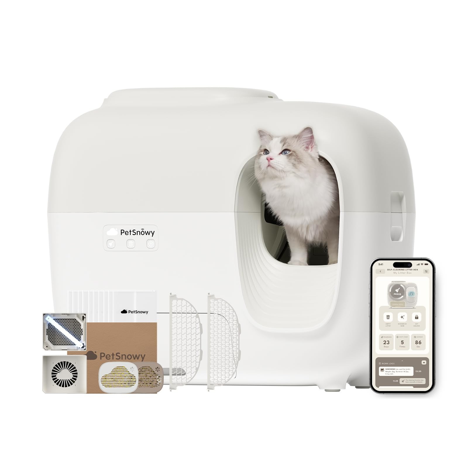 SNOW+ Self-Cleaning Litter Box