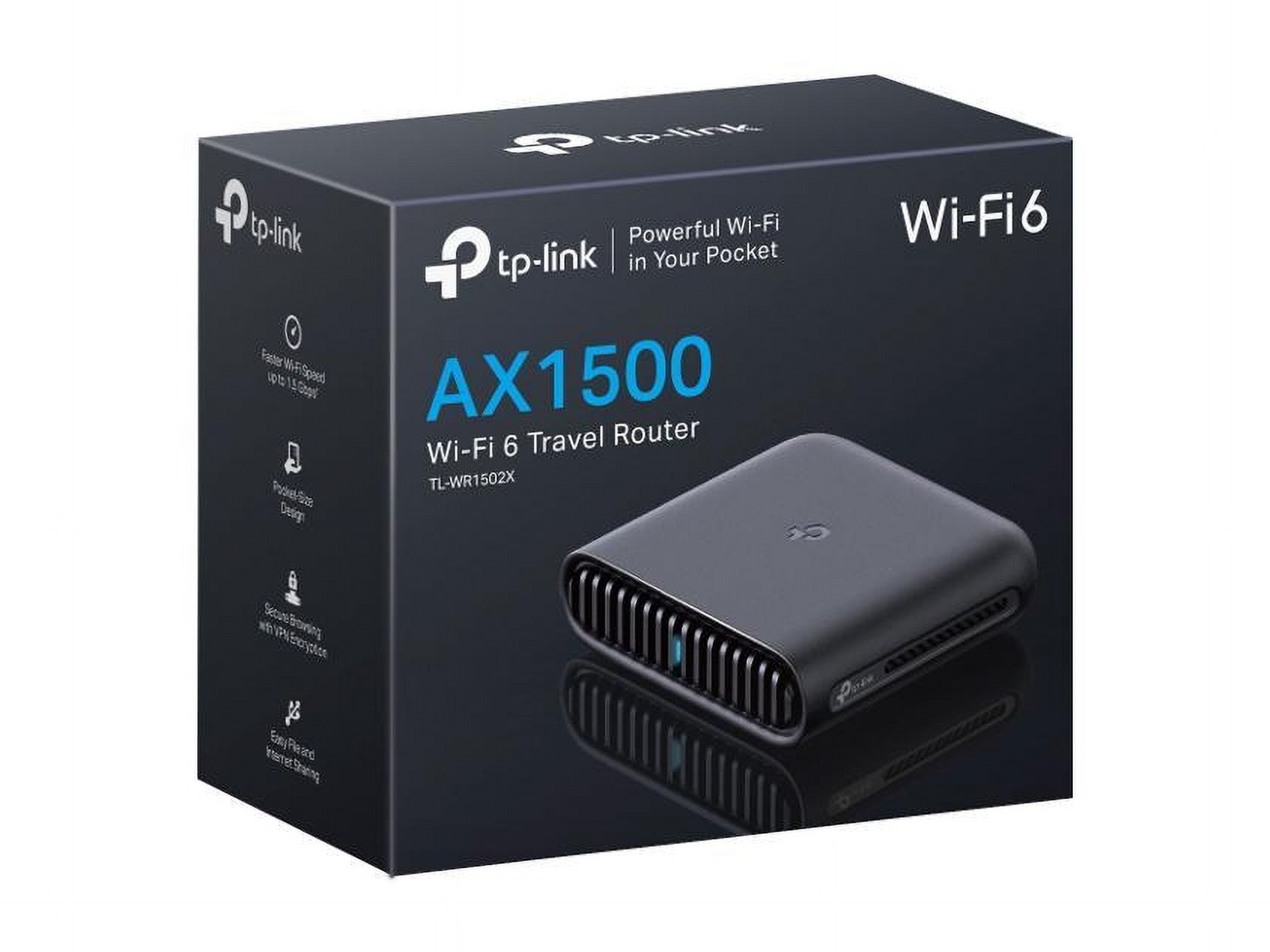TL-WR1502X Wi-Fi 6 Travel Router